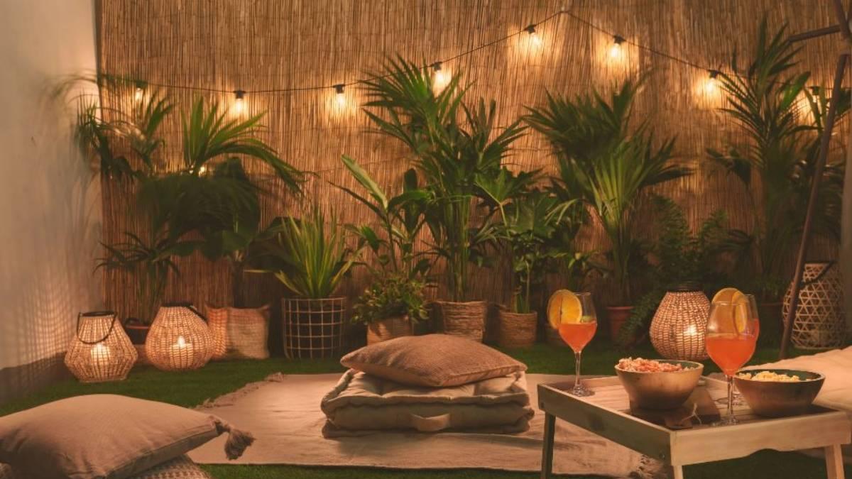 Guirnalda LED para la terraza de Leroy Merlin