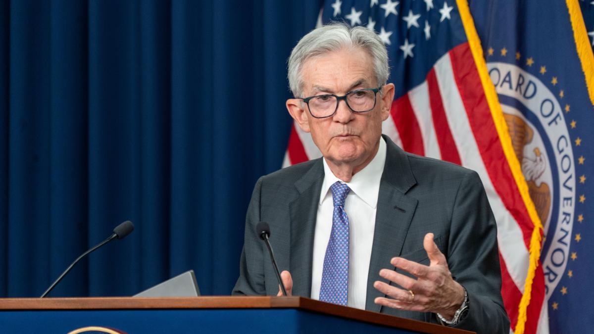 El presidente de la Reserva Federal de Estados Unidos, Jerome Powell.