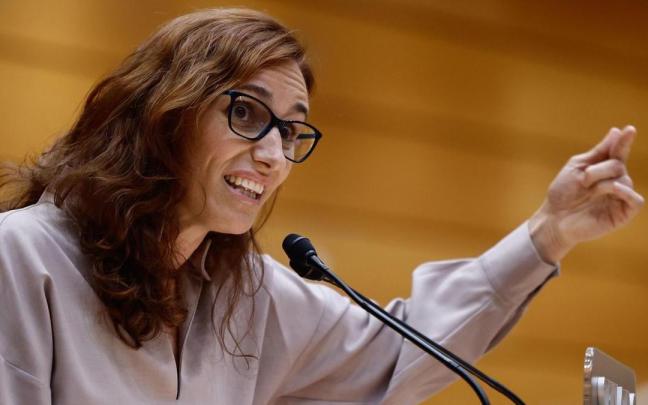 La ministra de Sanidad, Mónica García.