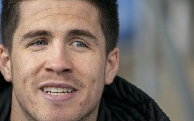 Igor Zubeldia, durante una entrevista. / RUBEN PLAZA