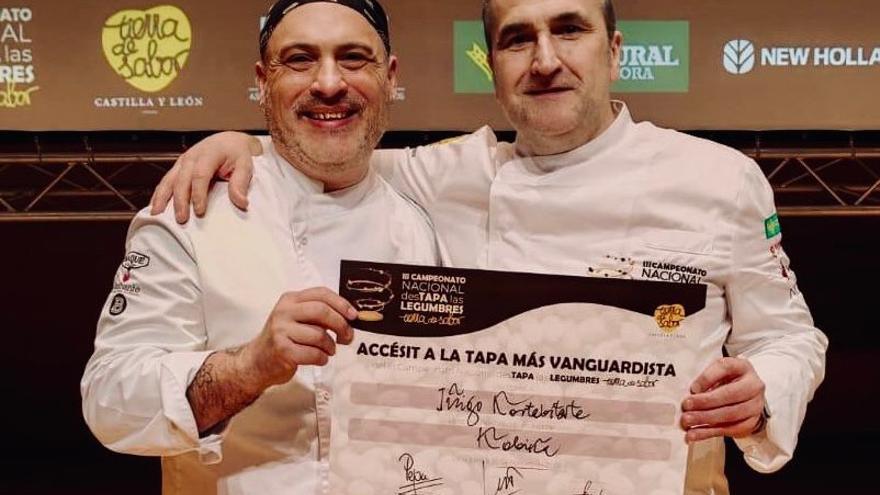 Iñigo Kortabitarte lograba un premio este martes en Valladolid