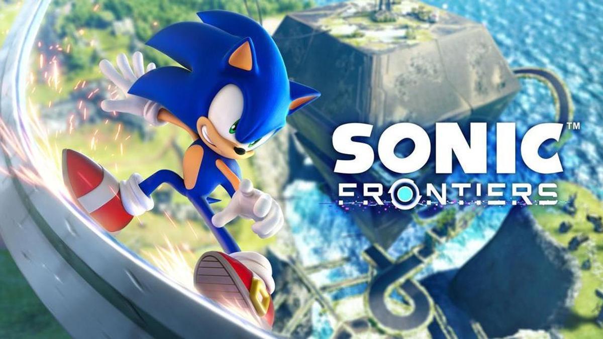 Ilustración de portada de 'Sonic Frontiers'.