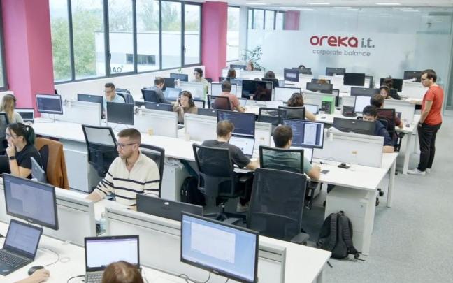 Oficina de Oreka IT en Gasteiz.