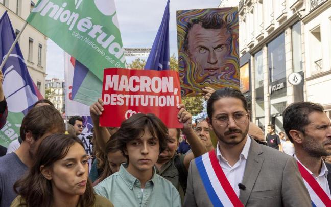 Movilización de la izquierda francesa antes del anuncio del nuevo Gobierno / ANDRE PAIN Movilización de la izquierda francesa antes del anuncio del nuevo Gobierno