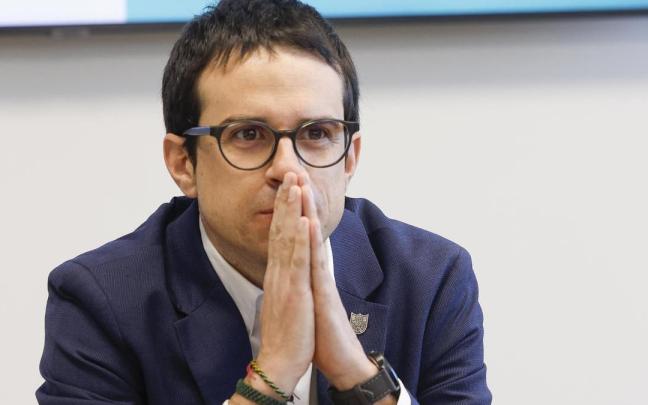 El candidato de EH Bildu a ñehendakari, Pello Otxandiano.