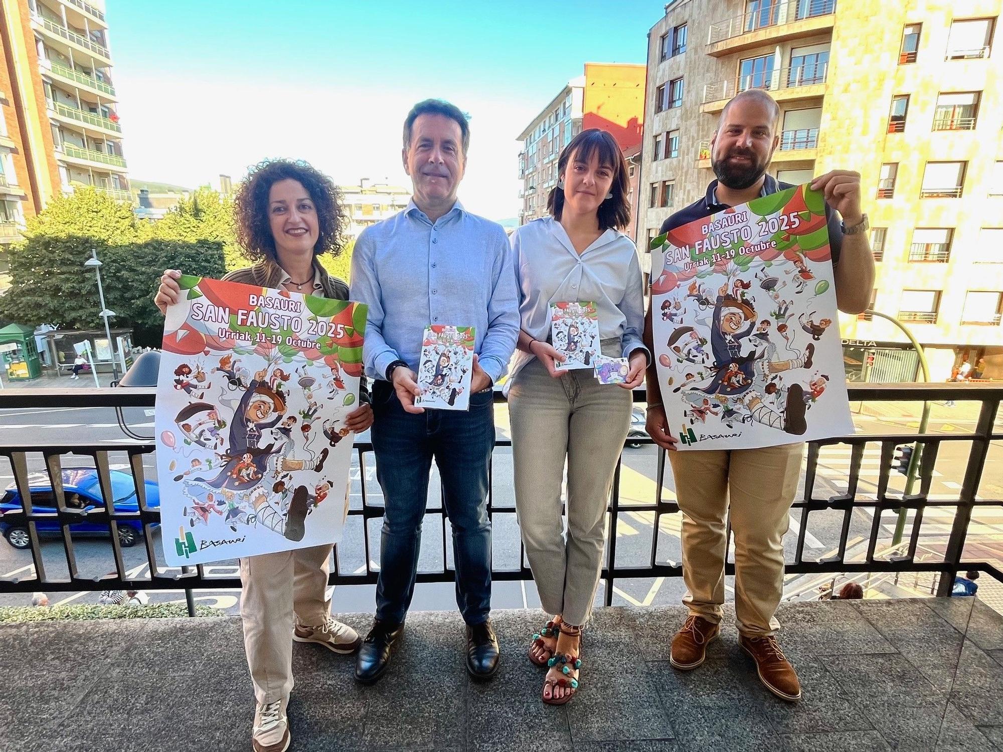 Presentación, la tarde de este lunes, del programa de actos de los Sanfaustos