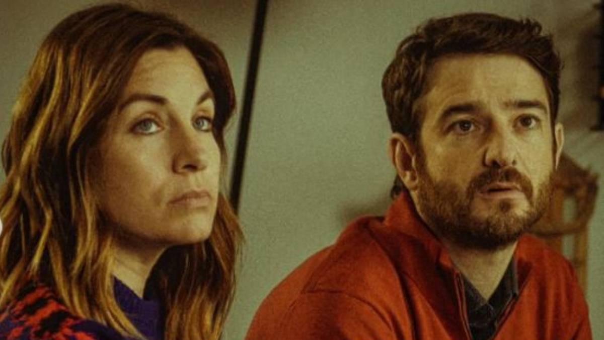 Leire Martínez y Gorka Otxoa en 'Desagertuta'