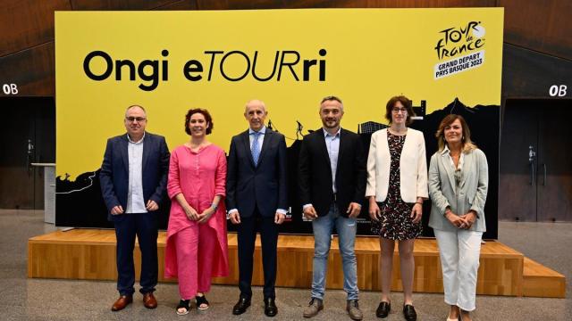 Las instituciones vascas han presentado el operativo de seguridad pública "sin precedentes" en Euskadi para el Gran Départ Pays Basque 2023. Las instituciones vascas han presentado el operativo de seguridad pública "sin precedentes" en Euskadi para el Gran Départ Pays Basque 2023.