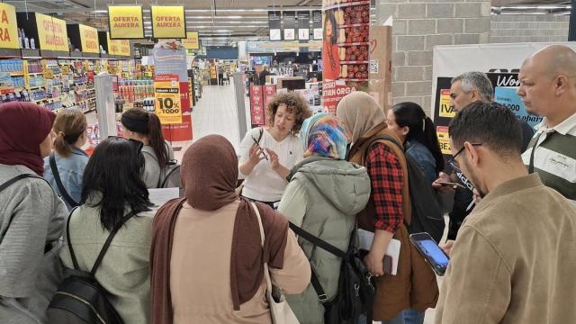 Participantes en uno de los programas formativos centrado en el ámbito del comercio.