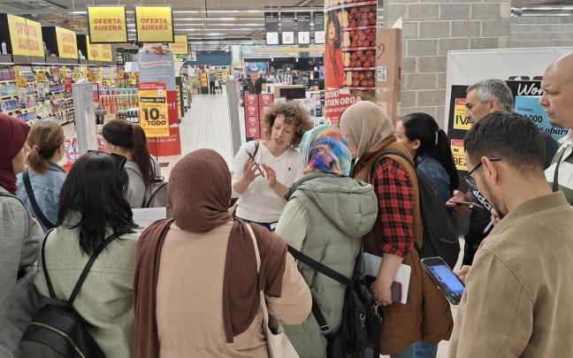 Participantes en uno de los programas formativos centrado en el ámbito del comercio.