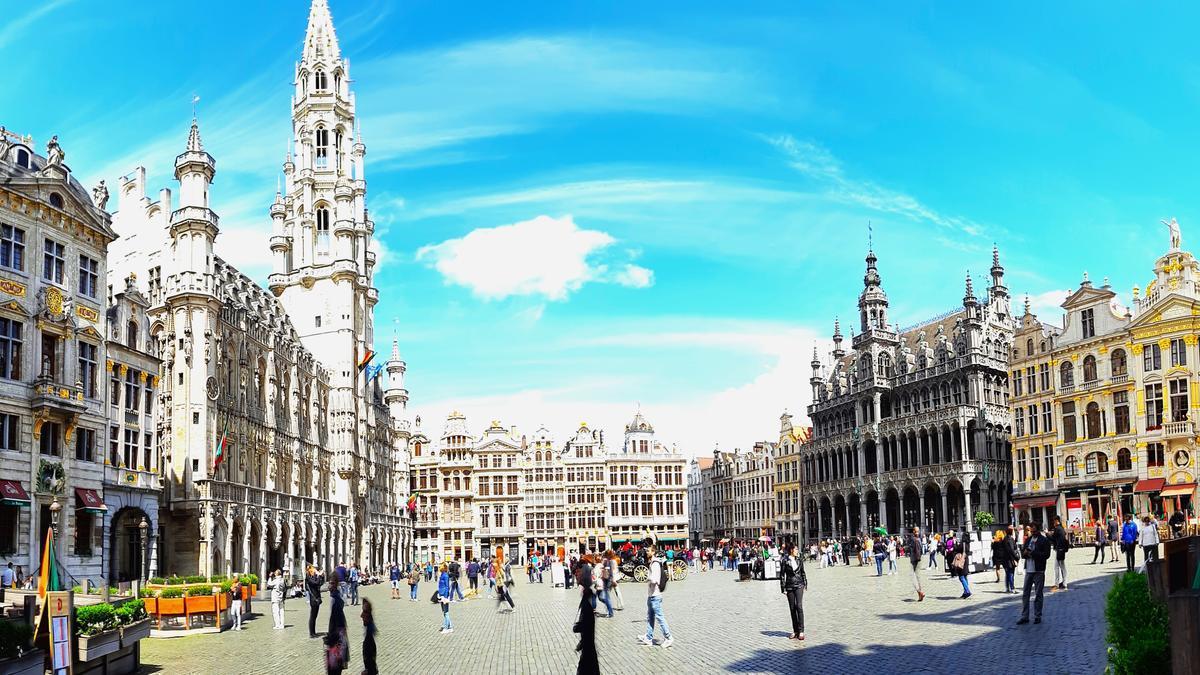 La Grand Place de Bruselas.