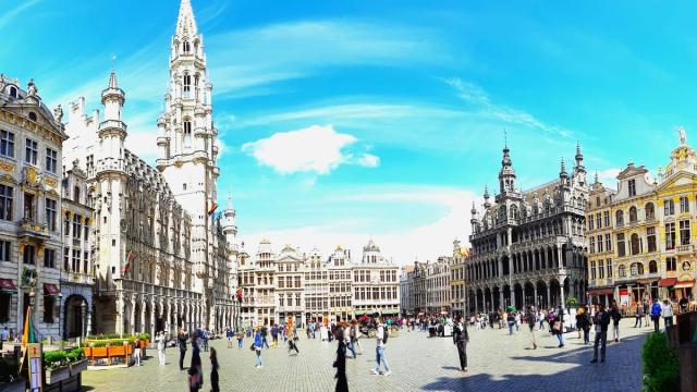 La Grand Place de Bruselas.