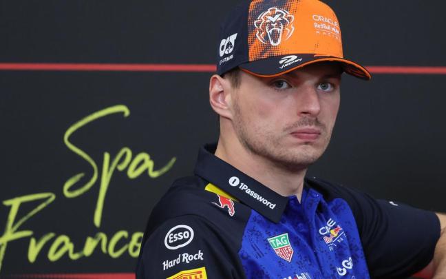 Max Verstappen, en el marco del Gran Premio de Bélgica.