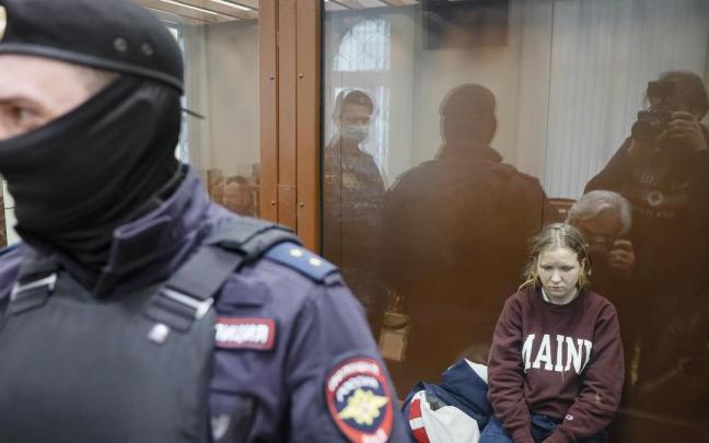 Daria Trépova, la principal sospechosa del atentado.