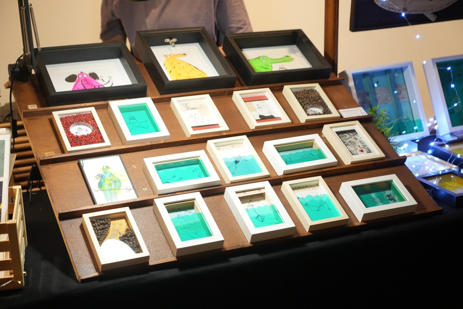 Ilustraciones del mercado de dibujo e ilsutración Mazoka.