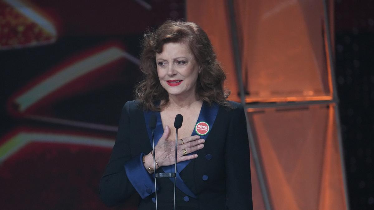 La actriz Susan Sarandon en una foto de archivo