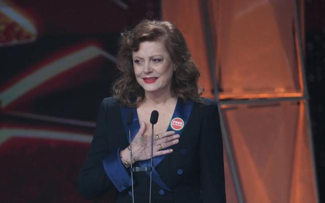 La actriz Susan Sarandon en una foto de archivo
