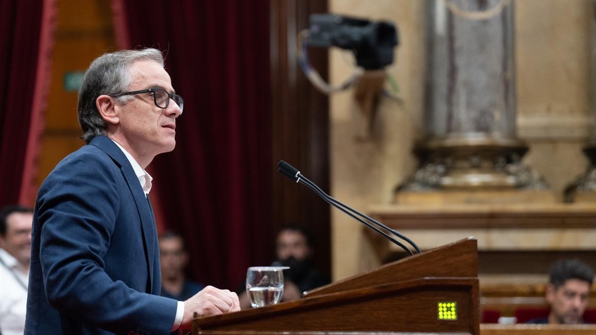 El presidente de ERC en el Parlament, Josep Maria Jové. | Ha instado a Junts y PSC a evitar la repetición electoral y a no dar "por descontado" el apoyo de ERC.