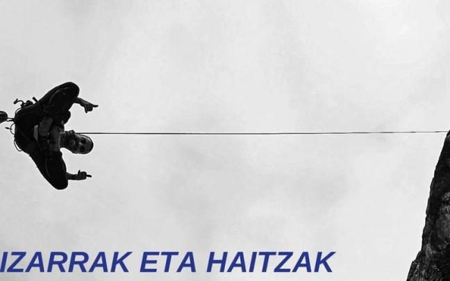 Karlos Aretxabaleta roza el cielo con sus conversaciones montañeras / E.Z. Karlos Aretxabaleta roza el cielo con sus conversaciones montañeras
