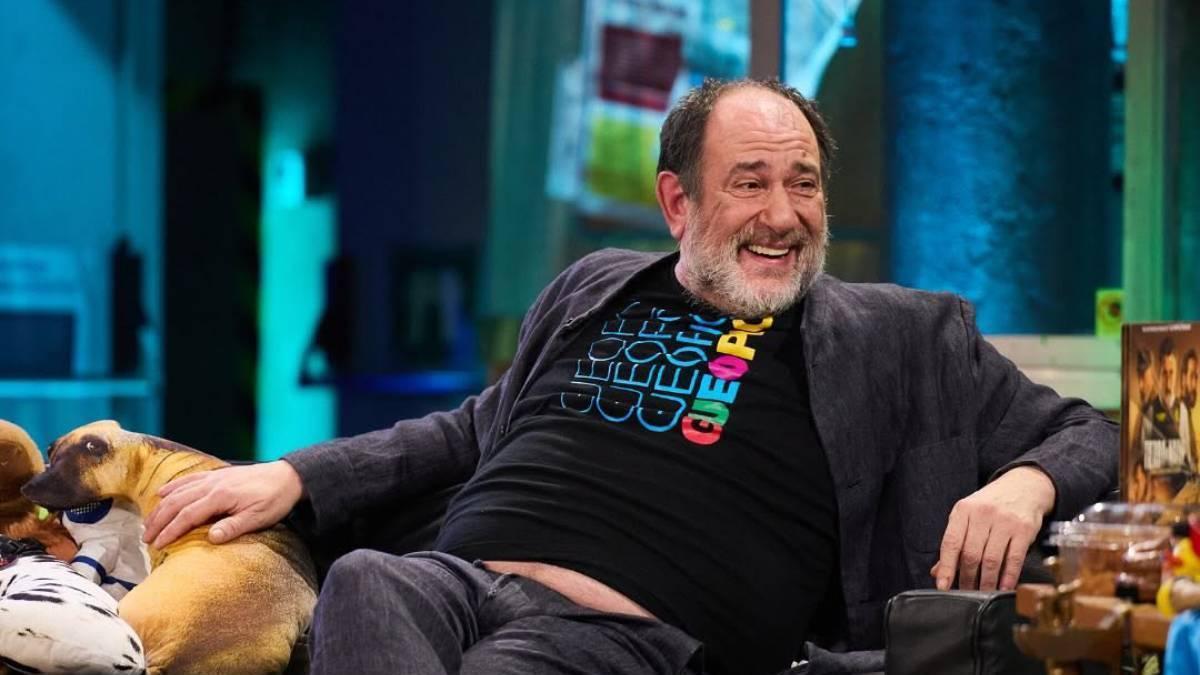 Karra Elejalde, en su visita a 'La Revuelta'.