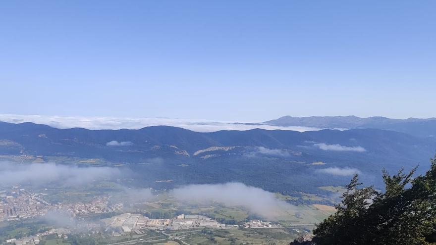 Vistas desde la cima de Bargagain