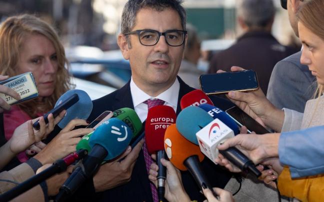 El ministro de la Presidencia, Félix Bolaños. El ministro de la Presidencia, Félix Bolaños.