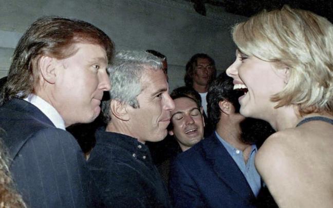 Trump con Epstein