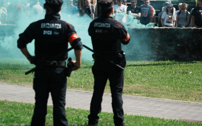 Imagen de archivo de la Ertzaintza