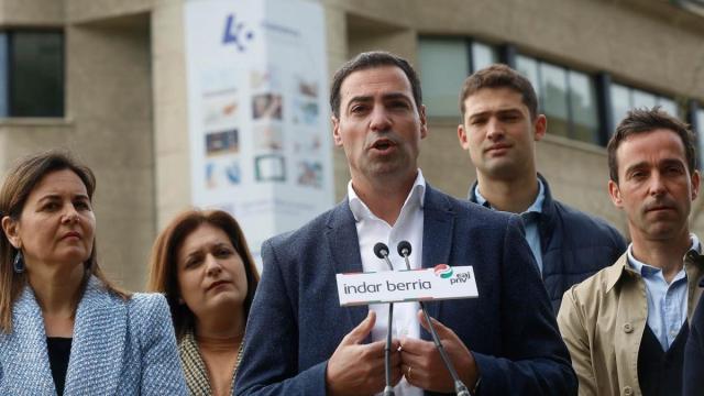 El candidato del PNV a lehendakari, Imanol Pradales.