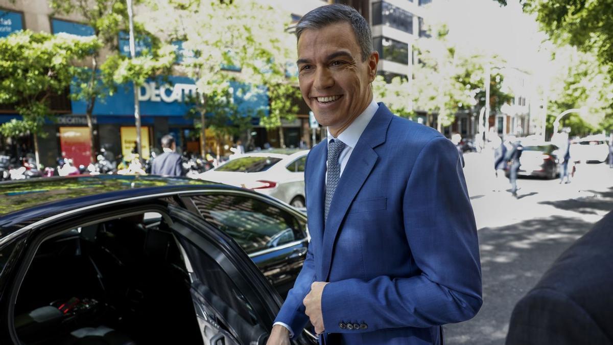 Pedro Sánchez se pronunció ayer por primera vez sobre el resultado de las elecciones catalanas.