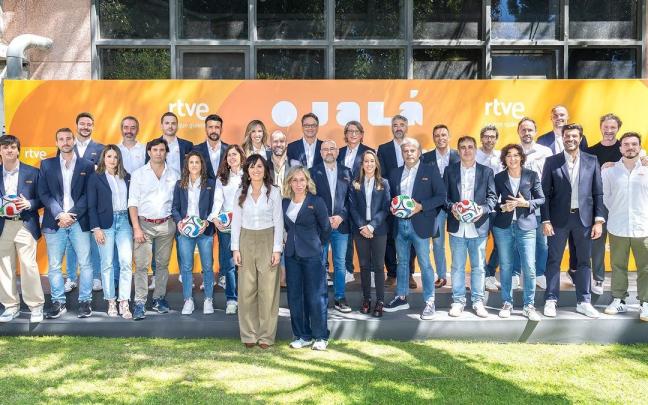 Presentación de la programación de RTVE para el Mundial 2026.