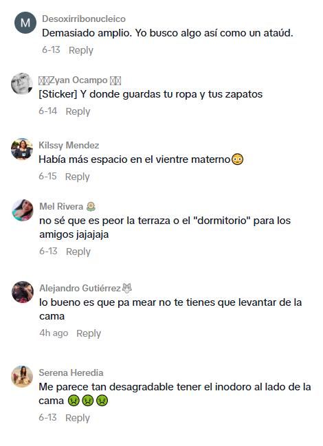 El minipiso ha causado furor entre los usuarios de TikTok.