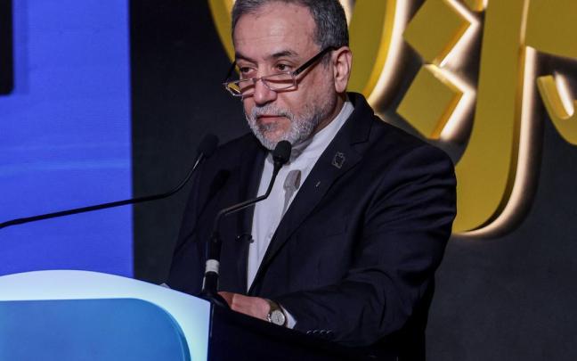 El ministro de Exteriores iraní, Abás Araqchí.