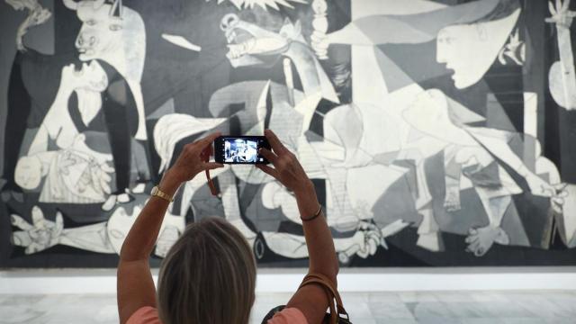 Presentación en 2022 de los actos por el ‘Año Picasso’ en el Museo Reina Sofía, que acoge el ‘Guernica’