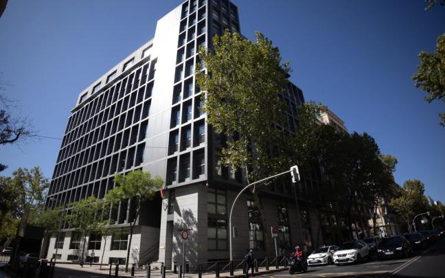 Fachada de la sede de la Audiencia Nacional