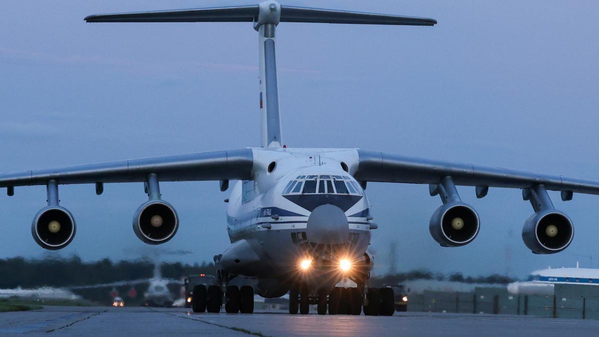 Imagen de archivo de un avión ruso.
