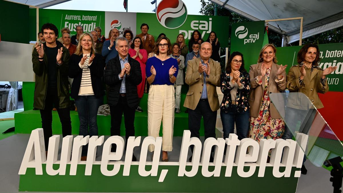 Andoni Ortuzar reivindica la apuesta del PNV por situar a las mujeres en primera línea de responsabilidad institucional