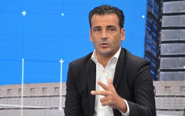 Alfred Costa, durante la presentación de la temporada 2023 de los Informativos. / EP Alfred Costa, durante la presentación de la temporada 2023 de los Informativos.