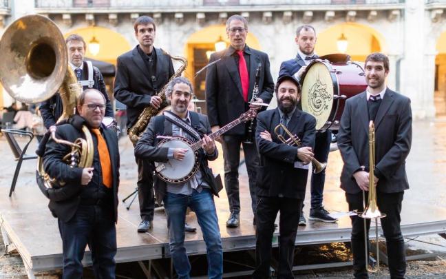 Integrantes de Elen’s River Dixieland Band.