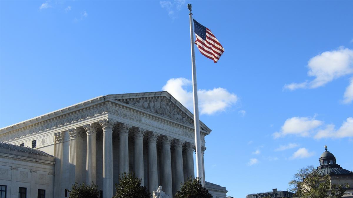 El edificio del Tribunal Supremo de Estados Unidos en una foto de archivo.
