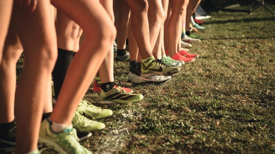 Salida de una de las pruebas del Cross internacional del pasado diciembre en Amurrio