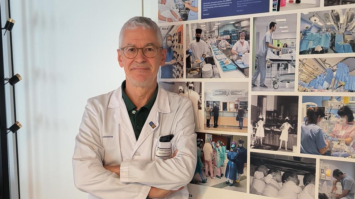 El neumólogo Ramón Alkiza.