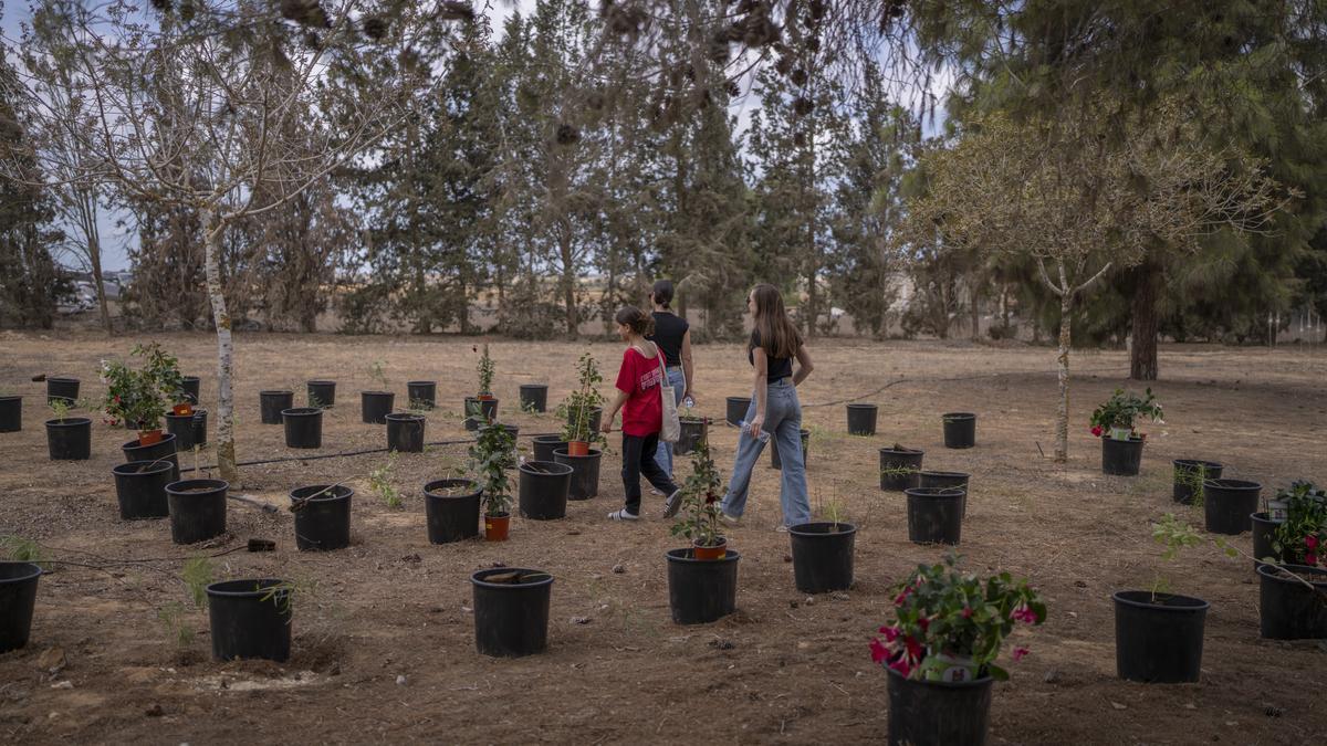 Acto de homenaje a los asesinados por Hamás en un Kibutz de Israel el 7 de octubre de 2023