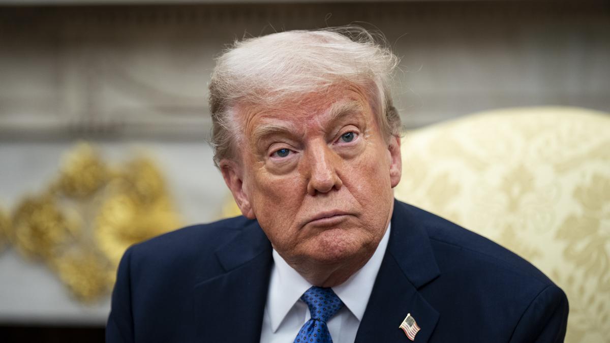 El presidente de EEUU Donald Trump