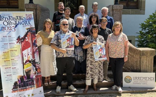 Presentación de la 21ª edición de Urdaibaiko Organoak en el Museo Euskal Herria de Gernika / Ayuntamiento de Gernika Presentación de la 21ª edición de Urdaibaiko Organoak en el Museo Euskal Herria de Gernika