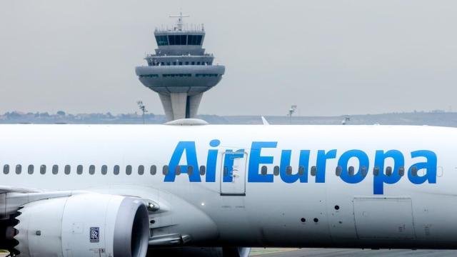 Un avión de la aerolíea Air Europa