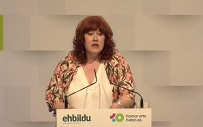 La parlamentaria de EH Bildu Eba Blanco. / EP La parlamentaria de EH Bildu Eba Blanco.