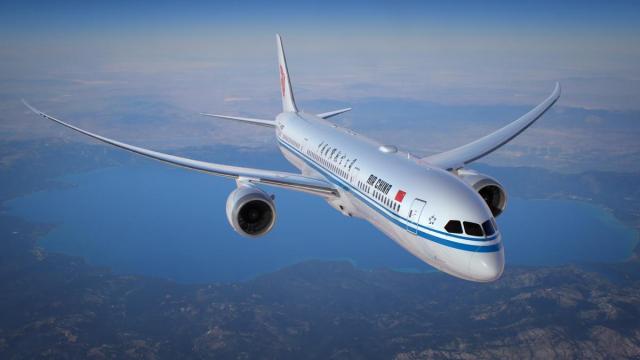 Avión de Air China, compañía que ha operado el primer vuelo entre Pekín y Pionyang