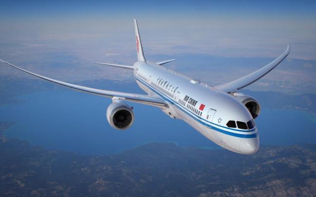 Avión de Air China, compañía que ha operado el primer vuelo entre Pekín y Pionyang
