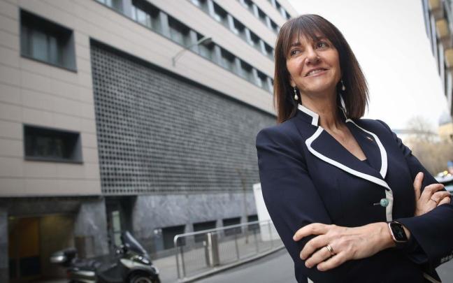 La vicelehendakari segunda, la socialista Idoia Mendia